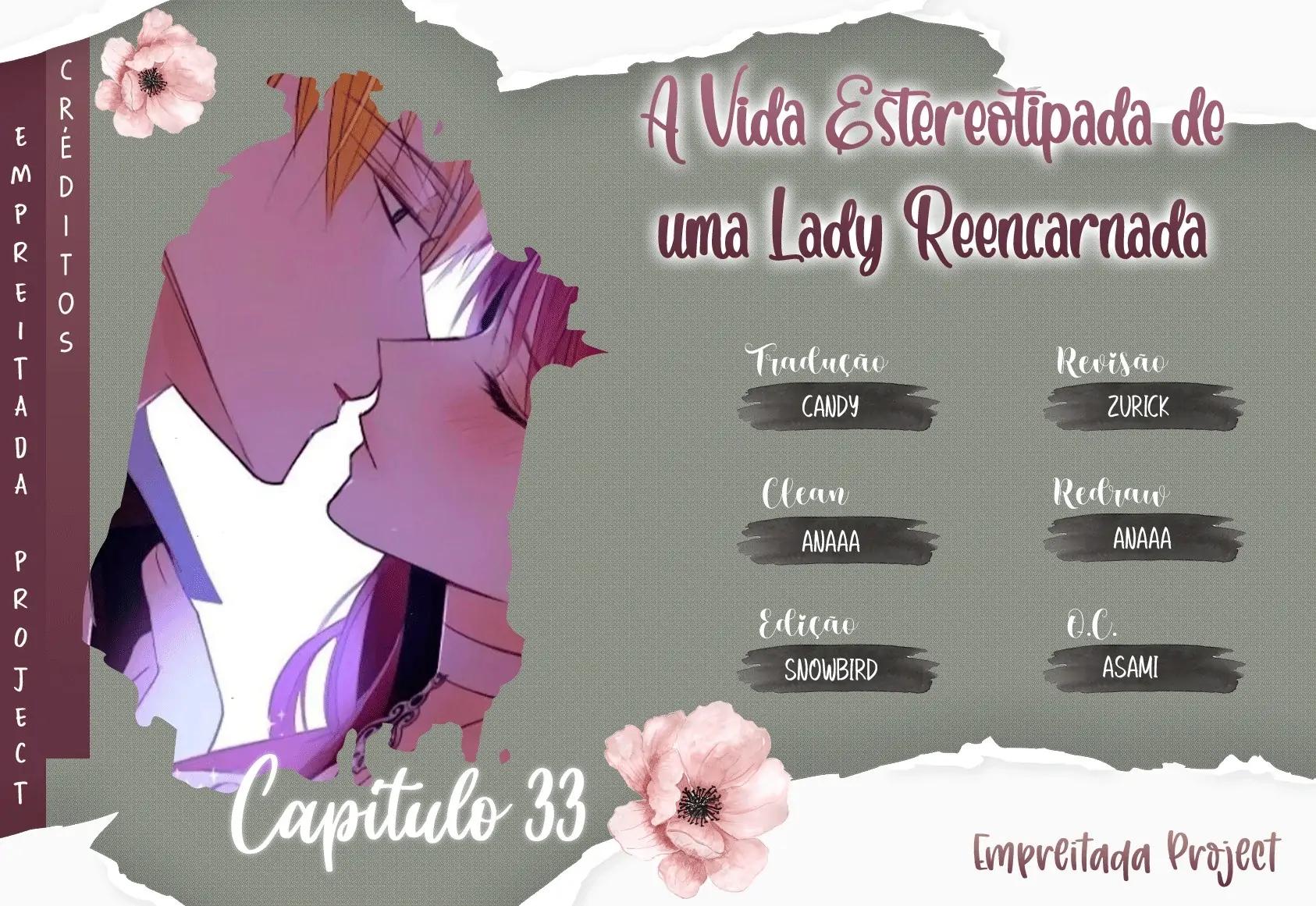 A Vida Estereotipada de uma Lady Reencarnada (Completo)-Chapter 33